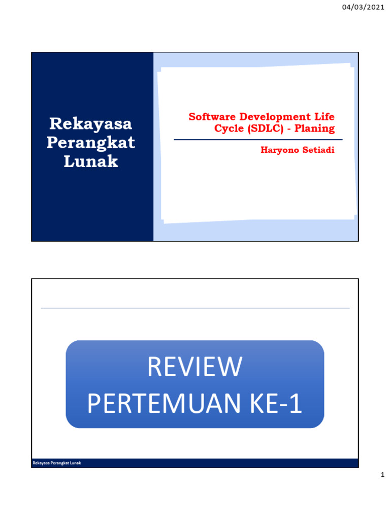 Software Engineering Overview and SDLC | PDF | Software Engineering ...