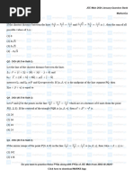 Three Dimensional Geometry - JEE Main 2024 January Question Bank - MathonGo