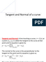 Tangent and Normal