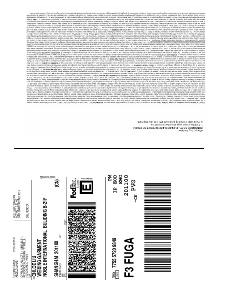 Shipment Details for Metal Button | PDF