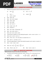 DPP 1-5 Phase 2 Trigonometry