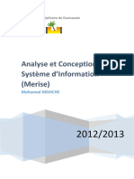 Analyse Et Conception Du Système D'information (Merise) - 5 Merise