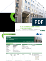 MONTROUGE - Présentatin CBRE - 62-62 Bis Avenue Henri Ginoux (9080)