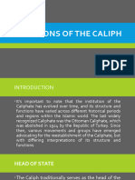 POLS302 Function of Caliph 152346