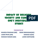 Impact of Religion, Society and Family in 03