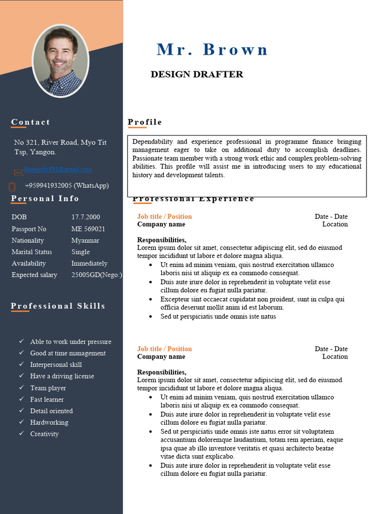 Resume 9 Pdf