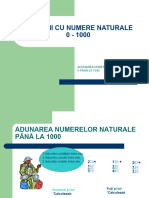 Operatii Cu Numere Naturale cl2