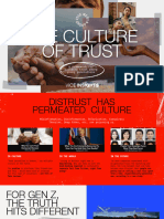 The Culture of Trust