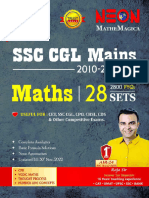 Raja Sir Ssc Cgl Mains 28 Sets 2800 Pyqs 2010 to 2021 Book 524 Pages