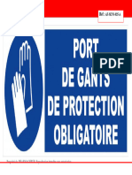 AF-SENS-025 - Consigne PORT DES GANTS DE SECURITE