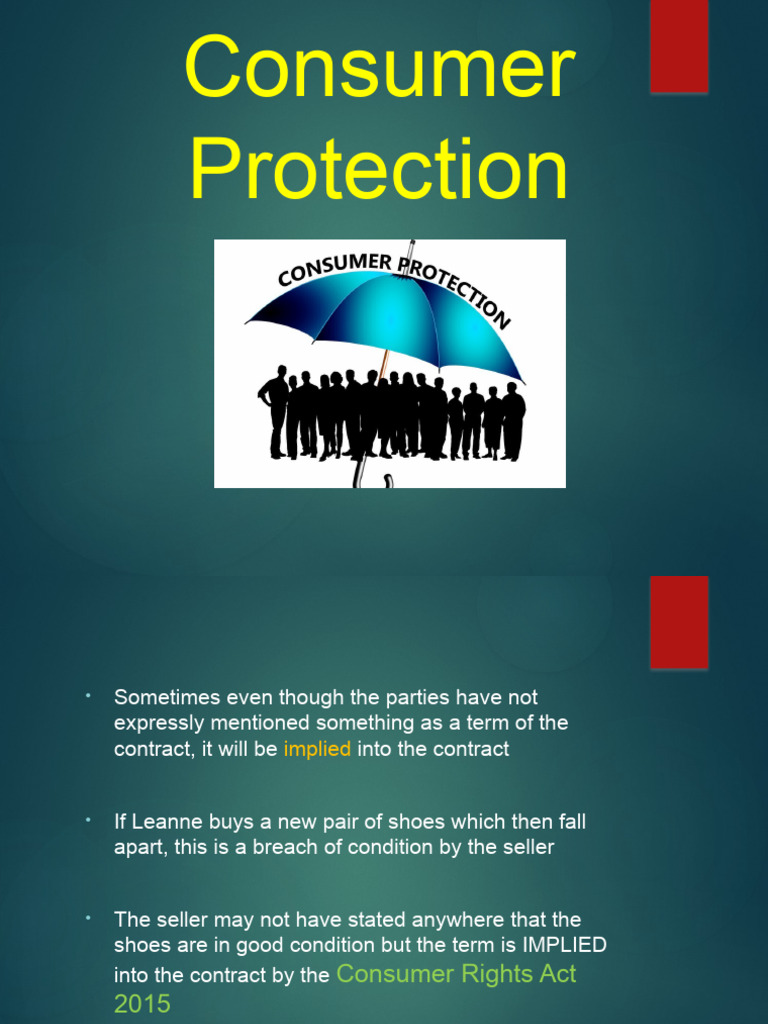 Consumer Rights | PDF | Contractual Term | Leasehold Estate