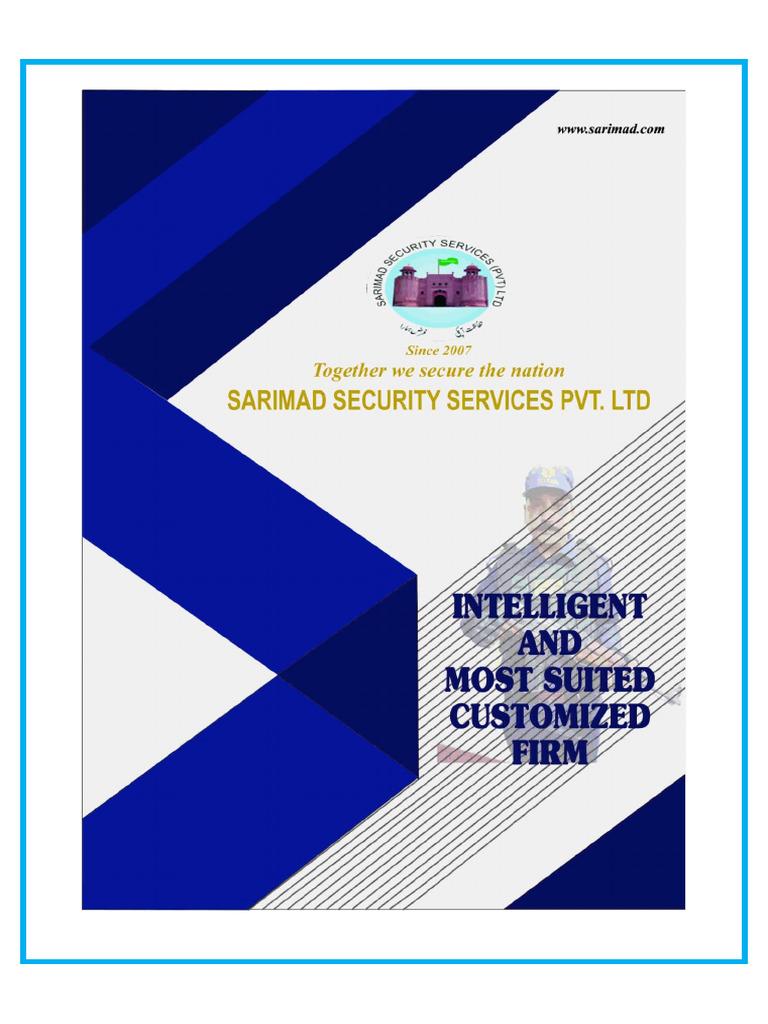 OUR COMPANY PROFILE PDF intelligence overview