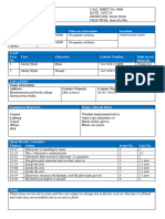 Call Sheet MH FMP