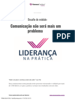 Desafio - Módulo 7 - Comunicação Não Será Mais Um Problema