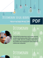 Determinan Sosial Budaya Dalam Masyarakat