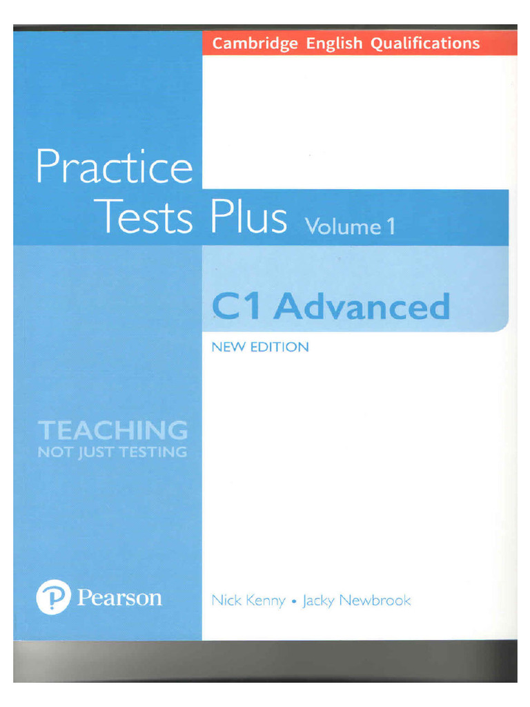Practice Test Plus Volume1 c1 Advanced 2018 Compress | PDF