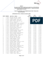 Listados Seleccionados Ofuscados Libre