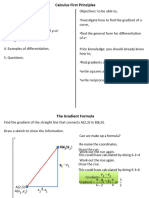 Calculus First Principles