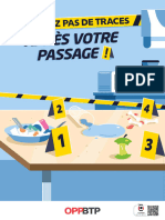 Affiche Espaces Repas Ne Laissez Pas de Traces Apres Votre Passage