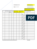 Drug Log Template