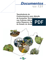 Transferência de Conhecimentos para Adoção de Inovações Tecnológicas Nas Culturas Alimentares Pelos Pequenos Agricultores Do Estado Do Amazonas