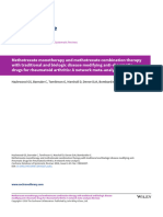 Hazlewood 2016 Methotrexate Monotherapy and Methot