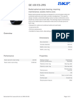 SKF GE 100 ES-2RS Specification