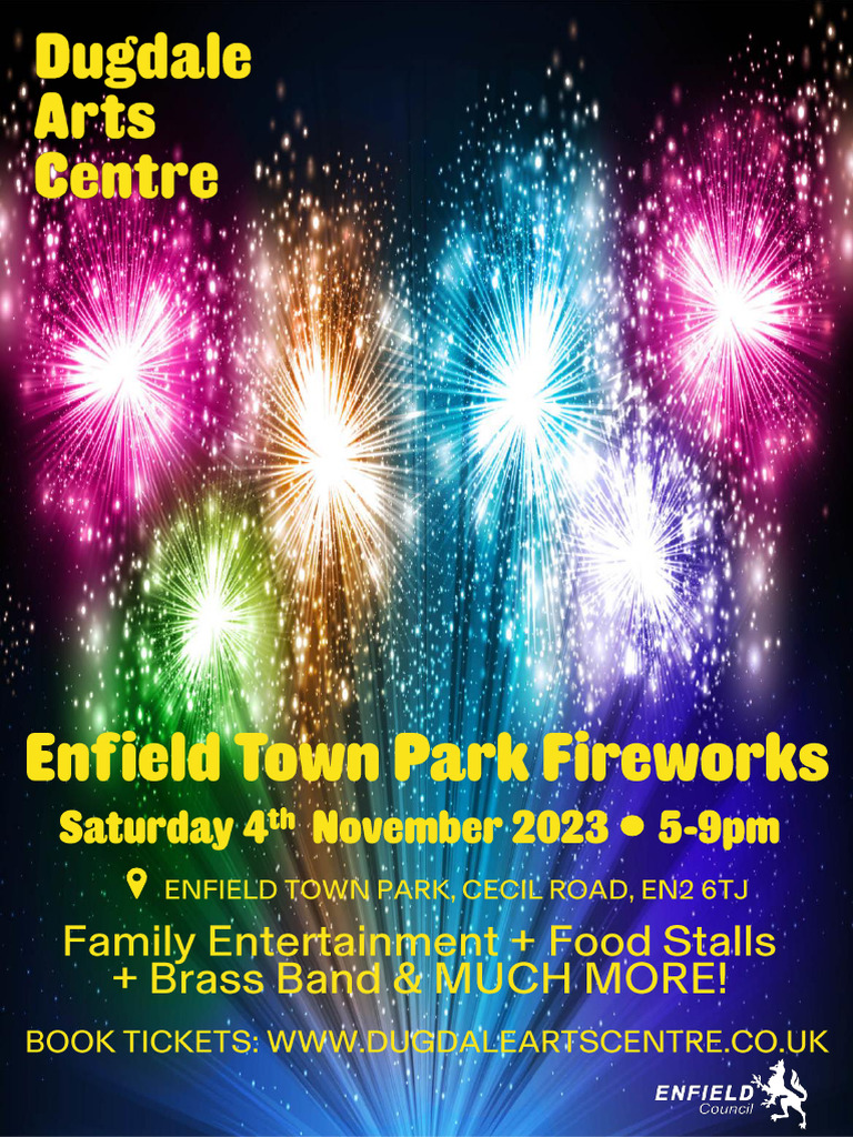 A5 Enfield Town Park Fireworks PDF