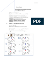 Composition Du Prremier Trimestre 6e Rousseau