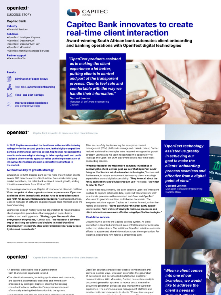 DC IC CapitecBank 1117 EN | PDF | Automation | Real Time Computing