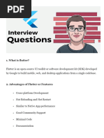 Top Flutter Interview Questions 1708963822