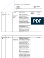 Planificacion de Educacion Fisica Abril 2024