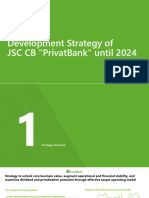 Development Strategy of JSC CB PrivatBank Until 2024