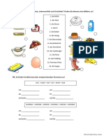 Essen + Verb Möchten