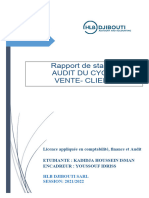 Rapport de Stage Audit Du Cycle Client-Converti