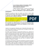 Sustentación de Caso Laboral