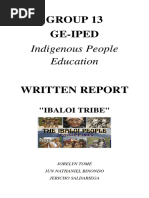 IGOROT | PDF | Ethnicity | Ethnic Groups