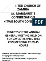 Agm 2023 Minutes Powerpoint