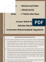 Tugas 1 Teknik Jalan Raya - Muhammad Hatta - 20210110152