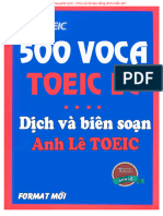 500 Voca Toeic
