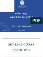 Quy Luật Cơ Bản Của Tư Duy - New