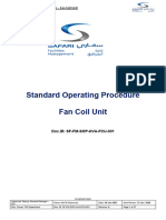 SOP - Fan Coil Unit