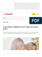 Cómo Afrontar La Difícil Tarea de Ser Padres de Nuestros Padres