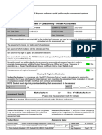 AURETR123 Assessment 1 Written Knowledge Questions V2