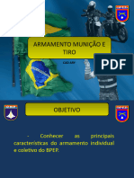 Armamento, Munição e Tiro. CAD Ary