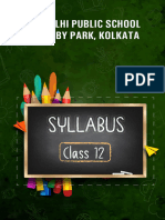 Class 12 Syllabus 2023 Final