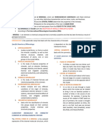 Chapter 2 Mineralogy Reviewer 1