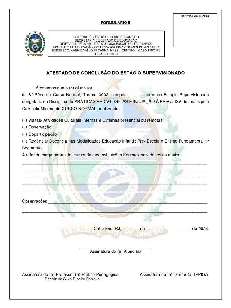 Formulário 8 3002 | PDF