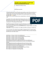 ECMDiagnostics ECMResetProcedure