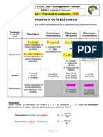 02AC2.2 - Puissance Et Rendement - PROF